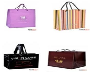 Sacs Shopping de Luxe en kraft (Réf: abgsho04)